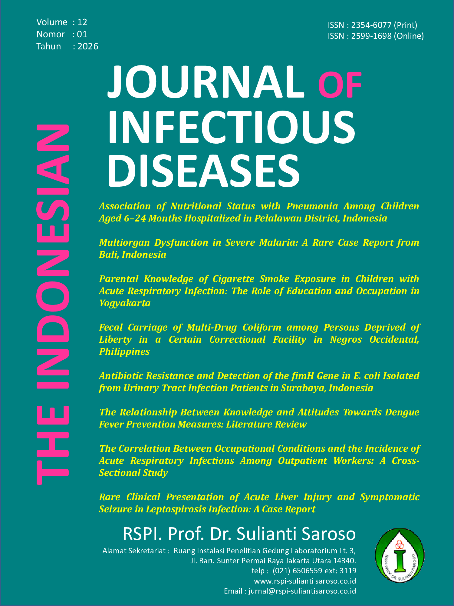 								View Vol. 12 No. 1 (2026): The Indonesian Journal of Infectious Diseases
							